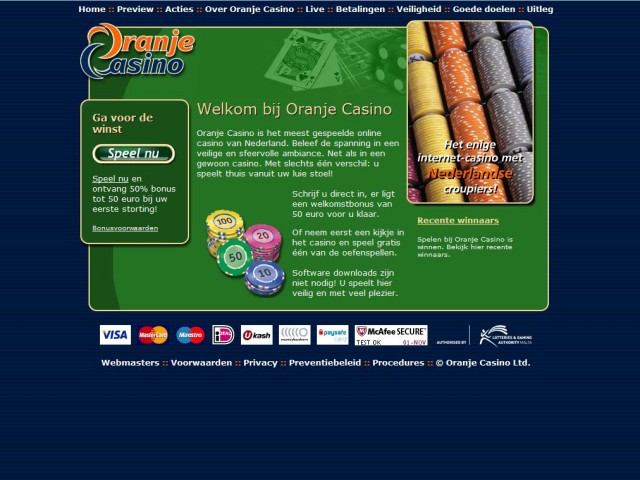 Oranjecasino